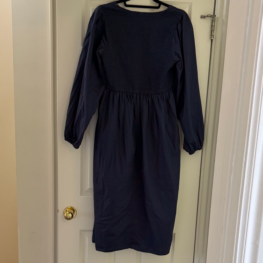 Old Navy Navy Blue Midi Dress - Picture 4 of 5